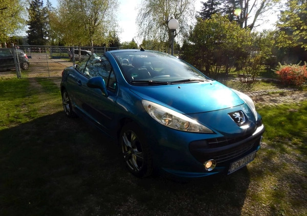 Peugeot 207 CC cena 14999 przebieg: 87000, rok produkcji 2007 z Gniezno małe 326